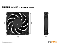 be quiet! Silent Wings 4 120mm PWM - 1057687 - zdjęcie 6